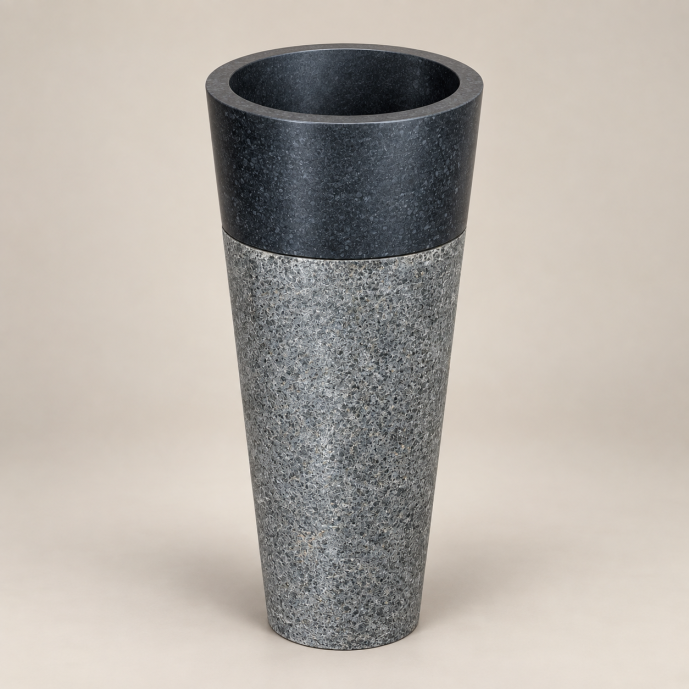 Waskom Alpheus Basalt met kolom