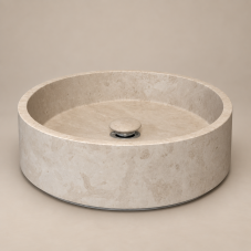 Waskom Cream beige rond