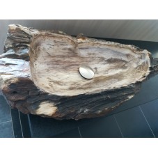 Waskom Versteend Hout Verticaal