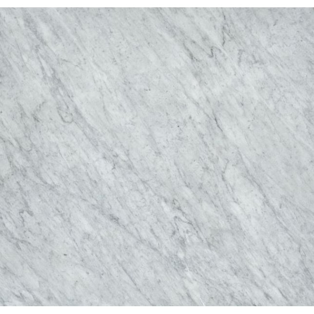 Bianco Carrara keukenblad – wit marmer met zachte grijze aders