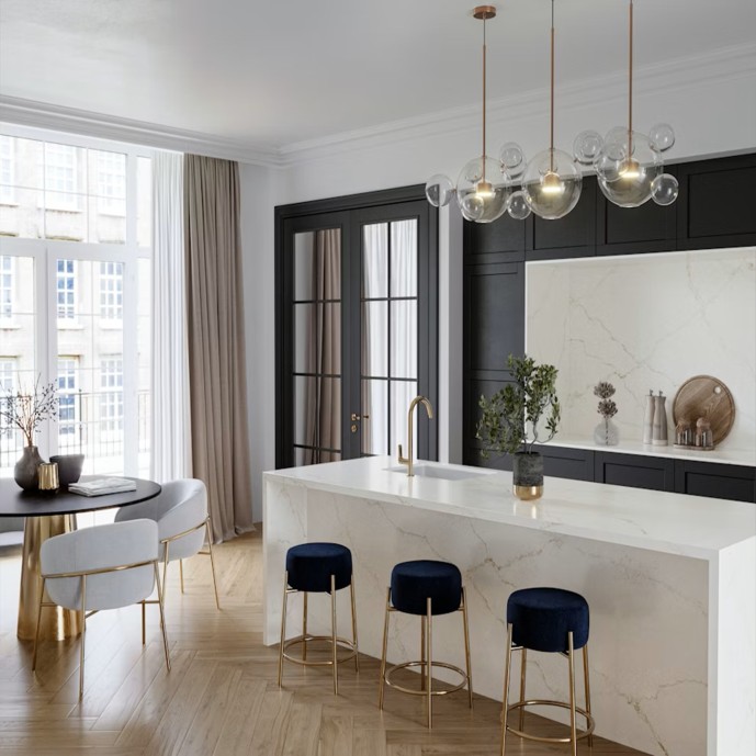 Keukenblad Silestone Blanc Elysee