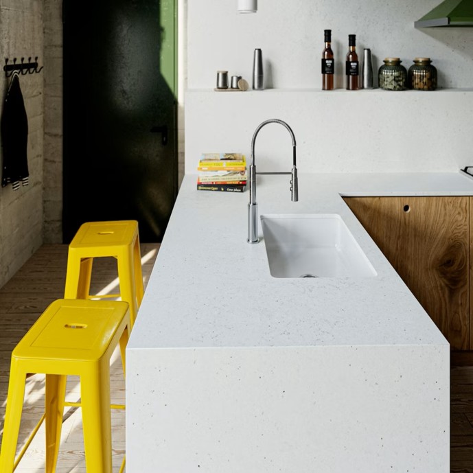Keukenblad Silestone Lime delight