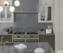 Keukenblad Silestone Parisien blue