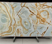 Keukenblad Kwartsiet Blue Roma