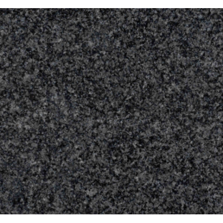 Detail van Nero Impala Dark Gepolijst – antracietgraniet met fijne korrelstructuur en glanzend oppervlak