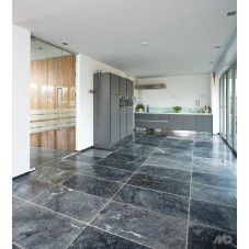 Antique Blue Light Getrommeld