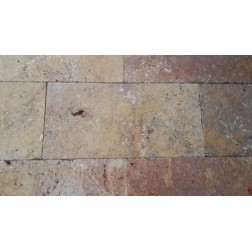 Travertin Red Anticato Getrommeld