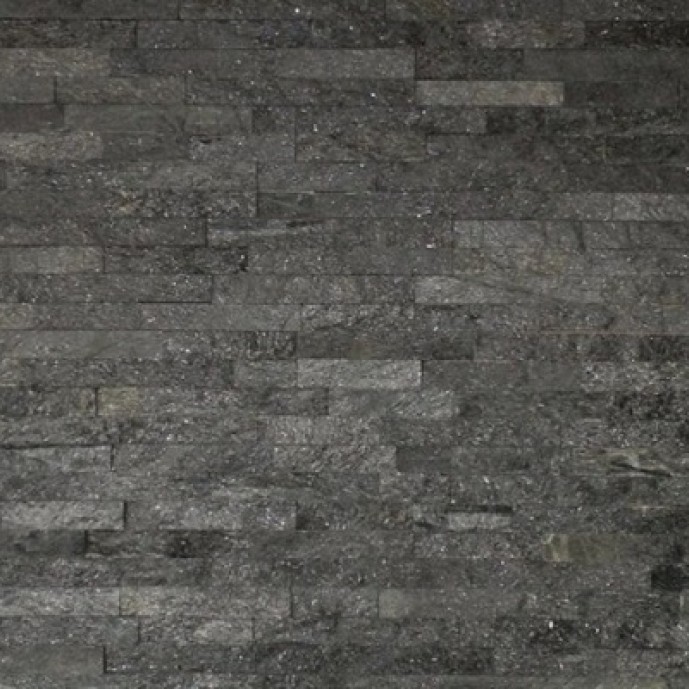 Stone Panel Quartsito Black Ruw