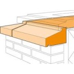 Raamdorpel New Basalt n x 17 x 8/5 cm