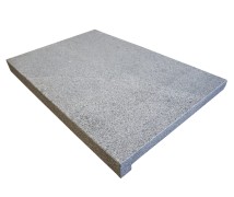 Zwembadrand Vietnamese Graniet Gevlamd Geborsteld Rechte Bullnose