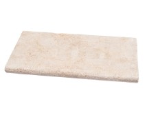 Zwembadrand Marokkaanse Kalksteen Isola Beige Halfrond