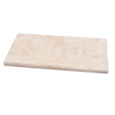 Zwembadrand Marokkaanse Kalksteen Isola Beige Halfrond Zwembadrand Marokkaanse Kalksteen Isola Beige Halfrond