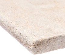 Zwembadrand Marokkaanse Kalksteen Isola Beige Halfrond