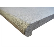 Zwembadrand Vietnamese Graniet Gevlamd Geborsteld Afgeronde Bullnose Zwembadrand Vietnamese Graniet Gevlamd Geborsteld Afgeronde Bullnose