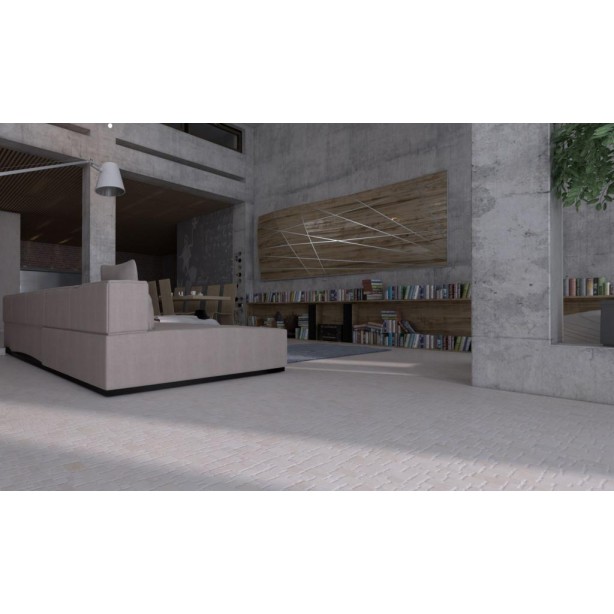 Rectangle Biancone – rechthoekige wit-beige marmerstukken met subtiele adering