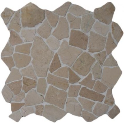 Palladiana Biancone – onregelmatige wit-beige marmerstukken in natuurlijke vormen