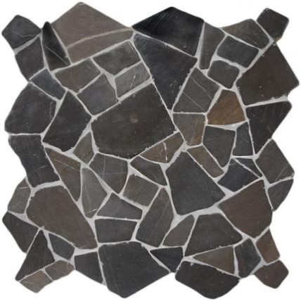 Palladiana Silvagrey – onregelmatige lichtgrijze natuursteenstukken in zilvergrijze tinten