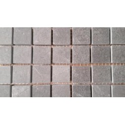 Mozaïek Leisteen Mustang Breuk Ruw – donkere leisteen met ruwe breukstructuur