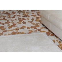 Palladiana Monterosa-Biancone – mix van lichte marmerstukken in beige en wit-beige tinten