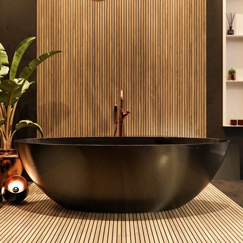 Ligbad Float Carbon Vrijstaand 