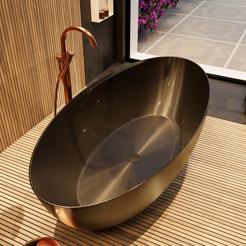 Ligbad Float Carbon Vrijstaand 