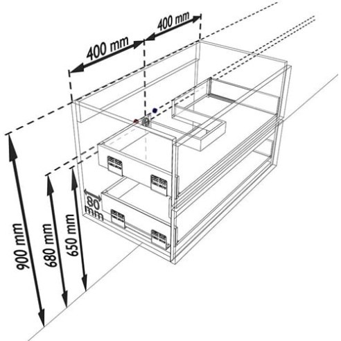 Aivy Badmeubel met Wastafel en Spiegel 