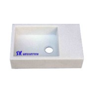 Fonteintje Mini Crystal White