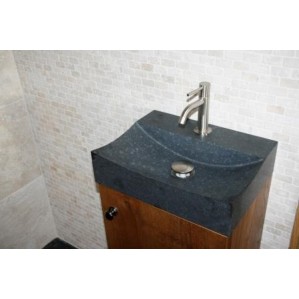 Fonteintje Mini Wave Basalt