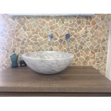 Waskom Venus Bianco Carrara Gezoet