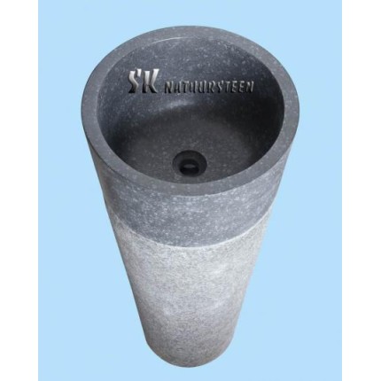 Waskom Alpheus Basalt met kolom