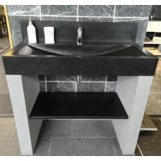 Wastafel Serena Basalt 