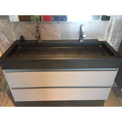 Wastafel Jupiter Shanxi Black New Dubbel