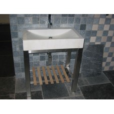 Wastafel Serena Crystal White