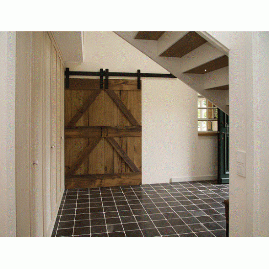 China Blue Gezoet Handgetrommeld