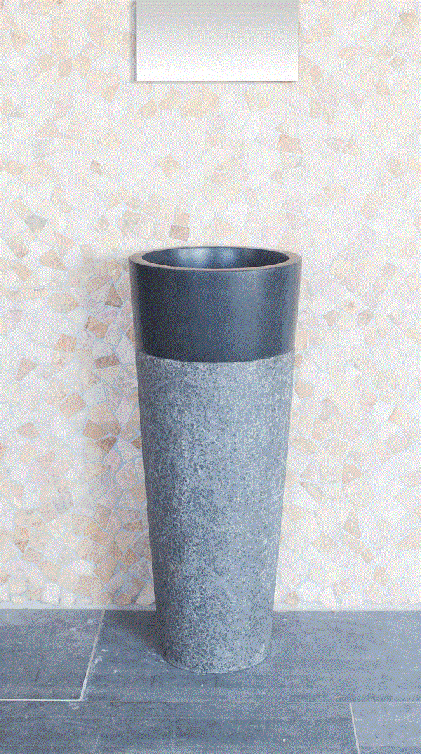 Waskom Alpheus Basalt met kolom